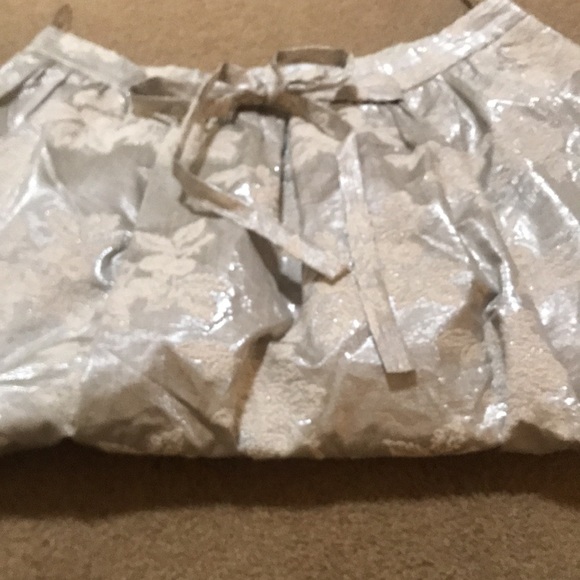 🌸NEW🌸 Moschino Cheap and Chic Rare Puffy Flower/Leaf Bow Tie Skirt - Picture 14 of 16